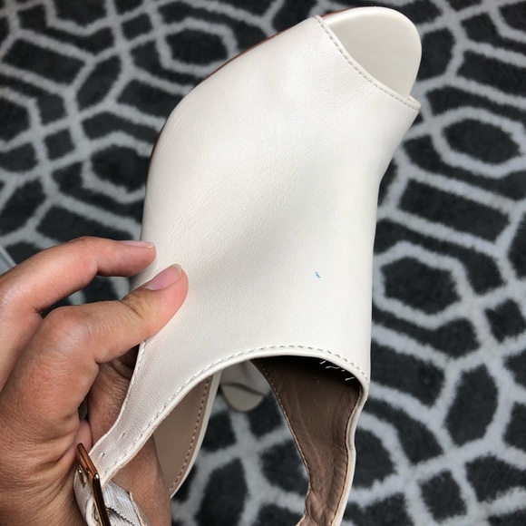 Alfani Leather Mule Slingback Heels - Picture 6 of 8